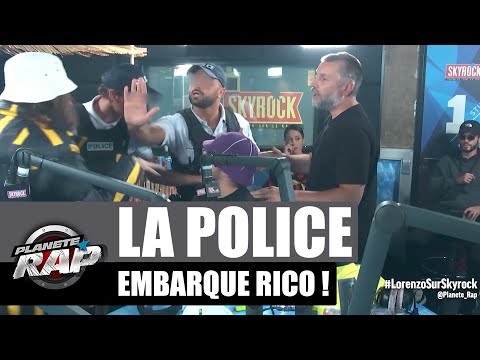 La police embarque Rico en direct ! #FreeRico #PlanèteRap