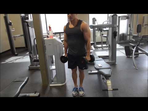 Dumbbell Crossover Lunges