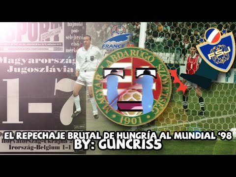 When HUNGARY 🇭🇺 reached the 1998 World Cup play-offs and... they did like CU10