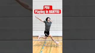 HAIKYUU CHARACTERS IRL!? 😱 #haikyuu #hinata #haikyuuxyn #volleyball #volleyballplayer