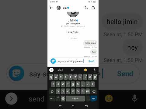 oh my god 😱chat with jimin #chat #instagram #btsarmy #bts #btsjimin #shorts