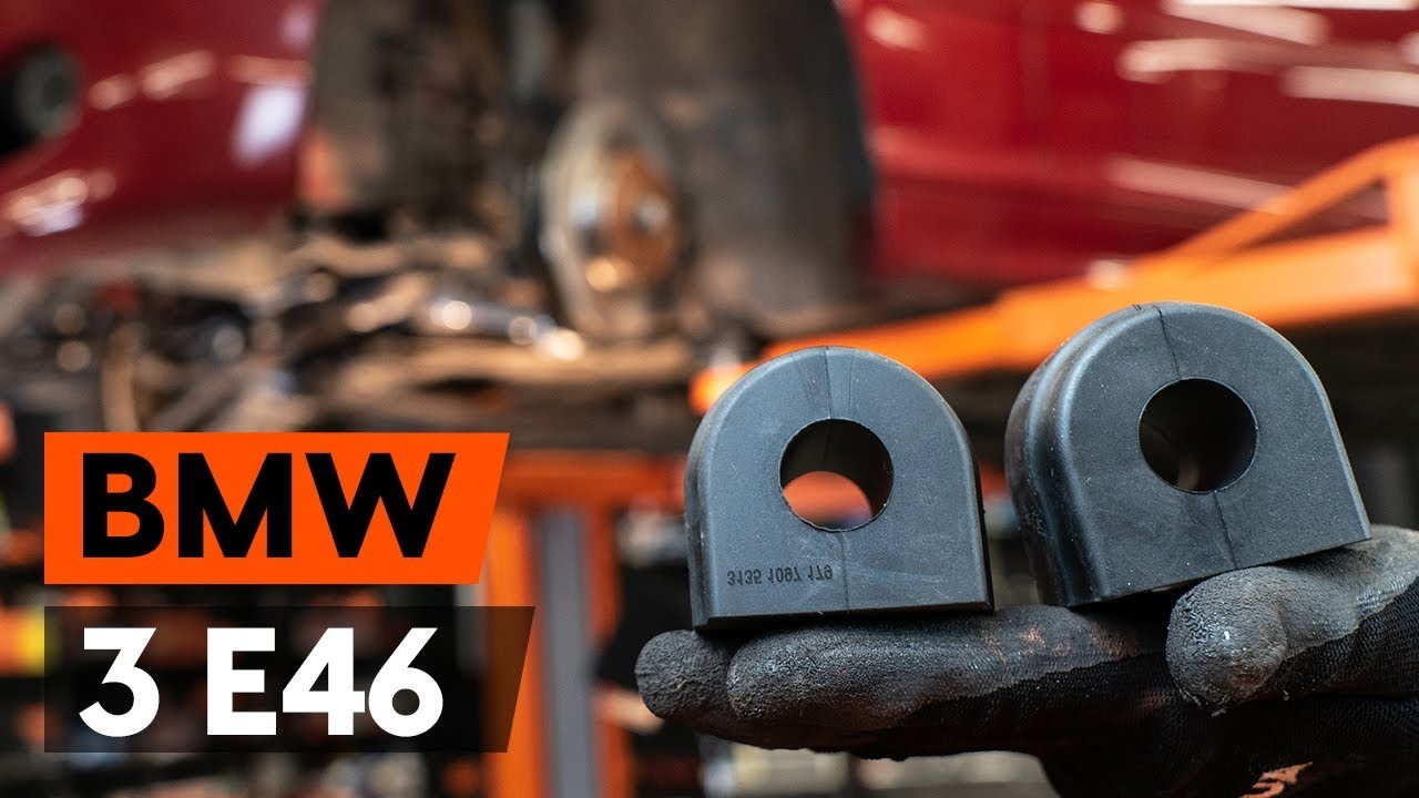 Как се сменят предни тампони на стабилизираща щанга на BMW E46 кабриолет – Ръководство за смяна