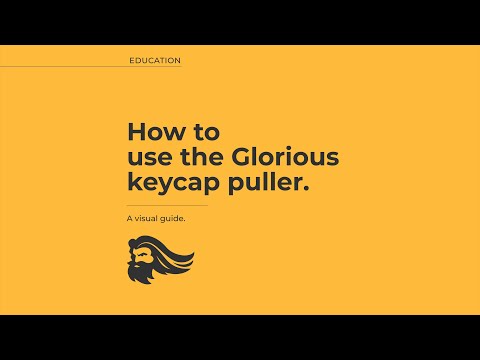 Glorious Ergonimic Keycap Puller video