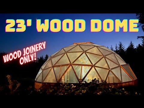 Big Dome Energy! No Hubs, Just Joinery...
