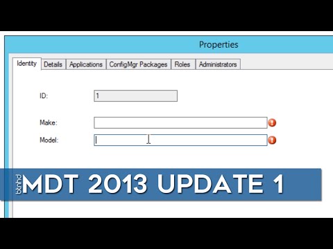 Using MDT 2013 with SQL to Deploy Applications by Make and Model