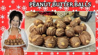 PEANUT BUTTER BALLS #subscribe #trending #recipe #new #fun #video #homemade #christmas #canada
