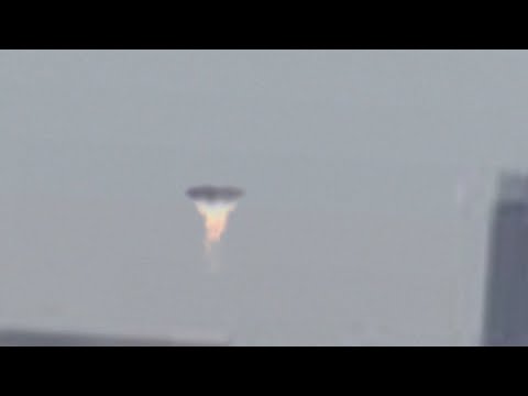 Massive Ufo With Fire Caught On Camera From Los Angeles Ufo Or