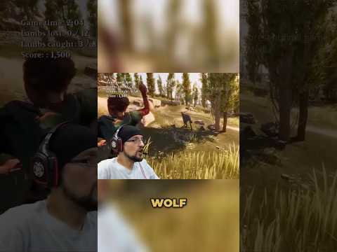 A hungry wolf is approaching! 🐺🔥