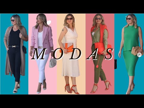 Cómo vestir con elegancia y personalidad a los 40 o 50 y más allá #moda #modafeminina #fashion