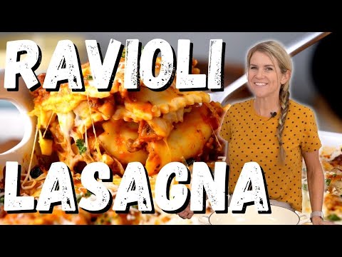 Easy Ravioli Lasagna Casserole Recipe