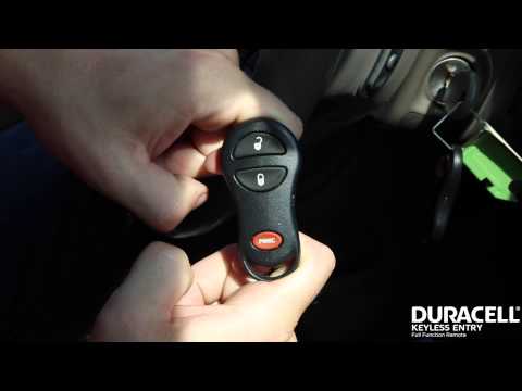 Duracell Keyless Entry Programming Instructions - MOP008D (Option #1)