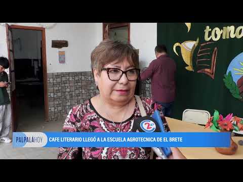 El "Café literario" llegó a la Escuela Agrotécnica El Brete de Palpalá
