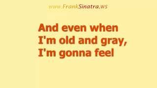 You Make Me Feel So Young By Frank Sinatra