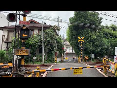 Sangenjaya Railway Crossing Video