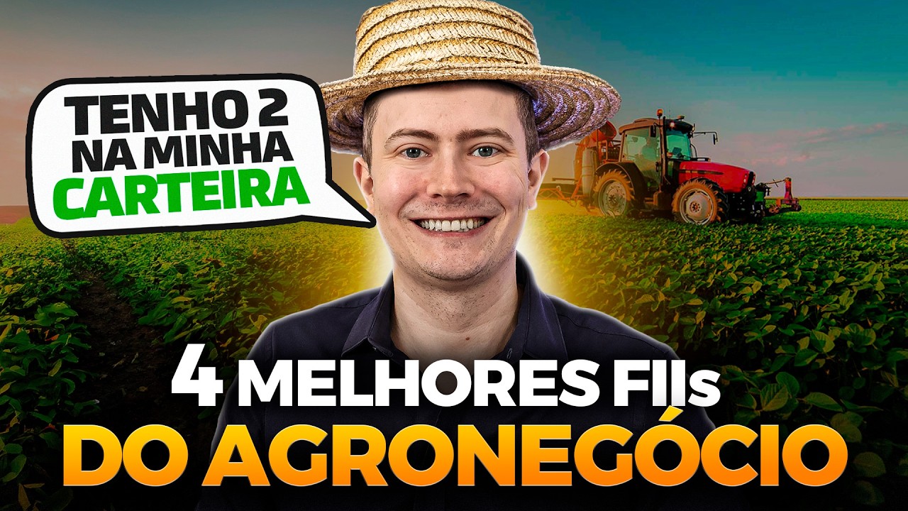 4 MELHORES FIAGROS (FII do Agronegócio) PARA INVESTIR AGORA!  (Dividendos mensais isentos de IR)