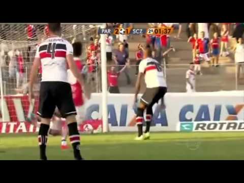 Paraná 3x2 Santa Cruz - Brasileirão 2015 - 21ª Rodada - Série B - Narração Transamérica Curitiba