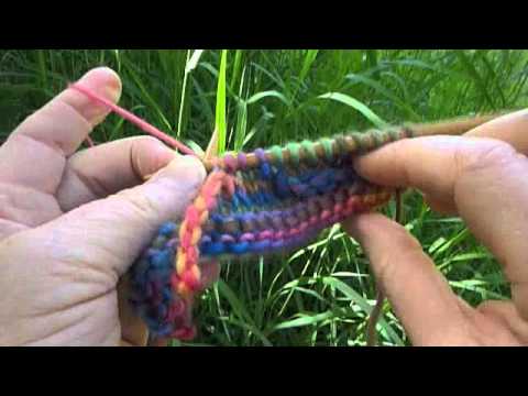 Cat Bordhi's Knit-as-you-go Tendrils