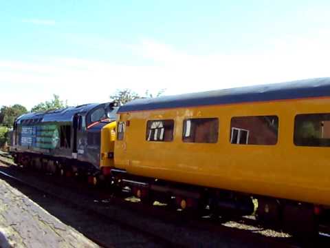 DRS Class 37 on a Test Train