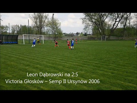 Victoria Głosków - Semp II 2006 gol na 2:5 6.05.2017
