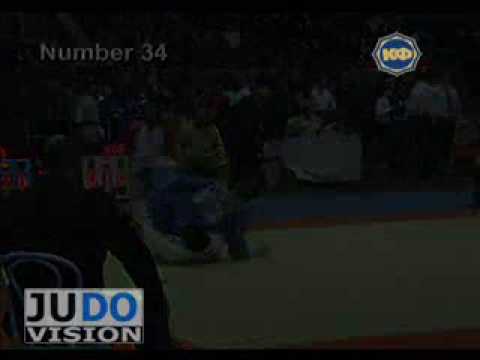 JUDO 2004 Super World Cup: Siarhei Shundzikau (BLR) - Soo-Kyung Kim (KOR)