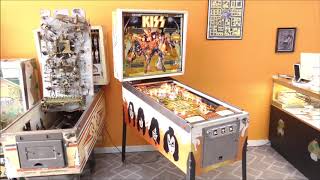 Playing Bally's 1979 KISS Pinball Machine - Fully Serviced with Rebuilt Flippers! A-6