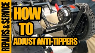 🛞How To Adjust The Anti-Tipping Wheels On The Pride Jazzy Carbon Electric Wheelchair