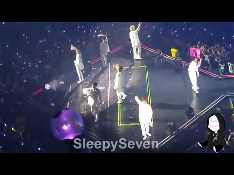 180920 BTS (방탄소년단) I NEED U @ Love Yourself Tour in Hamilton