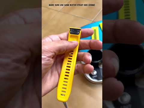 Garmin Forerunner 965 - Tutorial for Change The Strap
