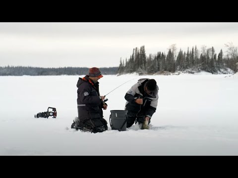 Wekusko Lake First Ice Walleye