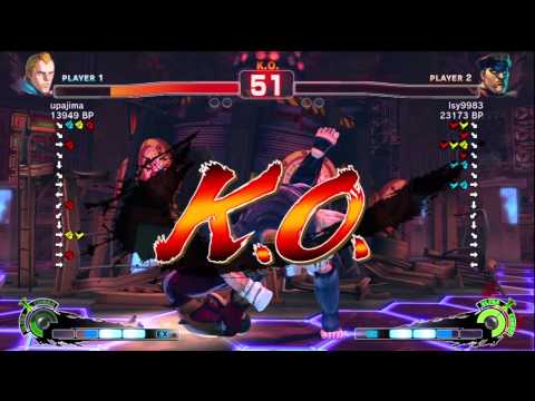 藍弟 lsy9983 [Bison] vs upajima [Abel] SSF4 Japanese Online Ranked Matches - TRUE-HD