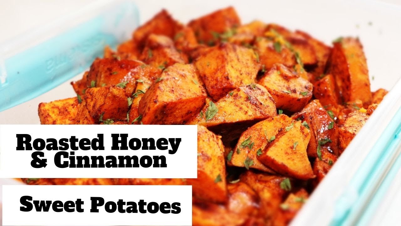 TUESDAY EATS WITH CATHY - ROASTED HONEY & CINNAMON SWEET POTATOES RECIPE