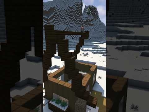 EPIC Christmas Blacksmith Shop Build 🎄Red's Winter World #minecraft