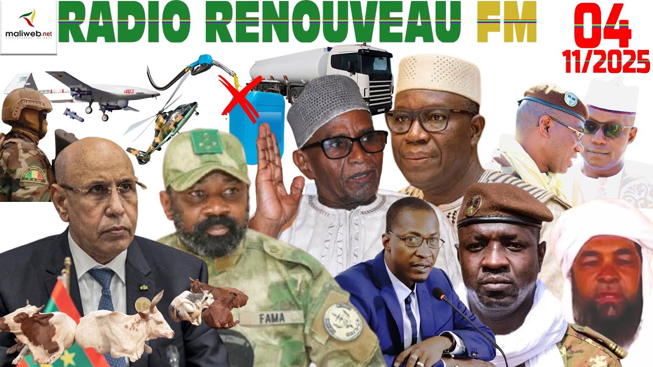 La Revue de Presse de la RADIO RENOUVEAU FM du 04 Novembre 2025