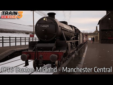 0709 Buxton Midland - Manchester Central - Peak Forest Railway - Jubilee - Train Sim World 3