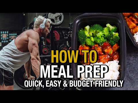 HOW TO Meal Prep | Quick & Easy Step by Step Guide