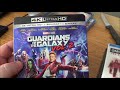 Guardians Of The Galaxy Vol 2 4K Ultra HD Blu Ray Unboxing