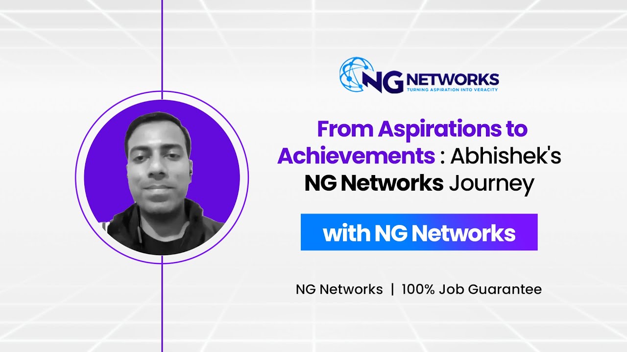 From Aspirations to Achievements: Abhishek's NG Networks Journey | #jobplacement #skilltest