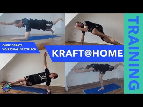 5 Top Übungen für zu Hause - volleyballspezifisch und effektiv