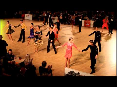World Junior II 10 Dance Championships 2012 - Riga - Bergant & Mesec, Slovenia