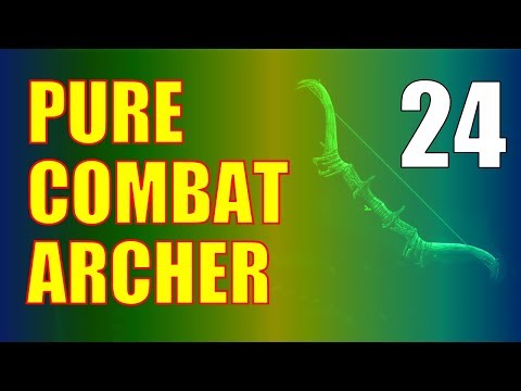 Skyrim Pure Combat Archer Build Walkthrough #24: Bees, Smithing Up to 90, Moonstone