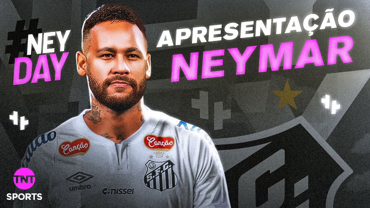 NEYMAR CHEGOU! ASSISTA AO VIVO A APRESENTAÇÃO DE NEYMAR NO SANTOS | NEYMAR LIVE PRESENTATION