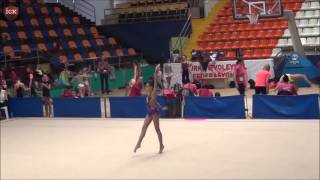 Emine Melisa UZUN 2016 Antalya Kulüplerarası Yıldızlar İp Performansı