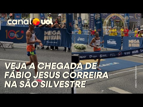 BRASILEIRO FICA EM 3º NA PROVA MASCULINA DA SÃO SILVESTRE; VEJA O MOMENTO DA CHEGADA