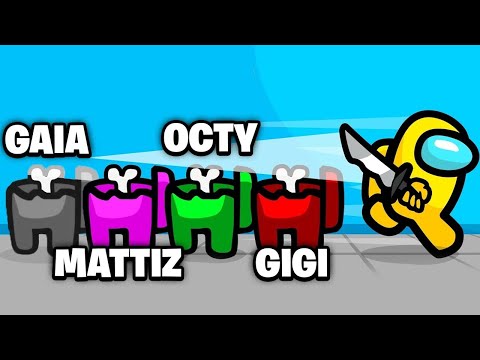 DIVENTO IMPOSTORE e UCCIDO TUTTI GLI YOUTUBERS!! 😈 AMONG US  con Mattiz, Gigi, Crazie...