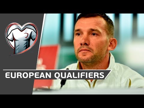 Прес-конференція Андрія Шевченка та Руслана Маліновського перед грою з Люксембургом