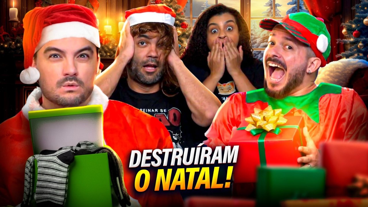DESTRUÍRAM O NATAL NO CIDADE DORME