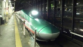 preview picture of video 'JR東北・秋田新幹線 盛岡駅にて(At Morioka Station on the JR Tohoku and Akita Shinkansen)'