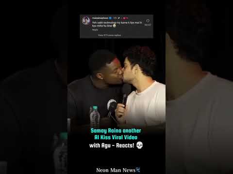 Samay Raina&rsquo;s Viral AI Kiss Moment! 🤖💋 | Trending Stand-Up Comedy\ #indiasgotlatent #samayraina
