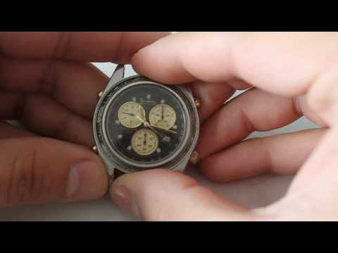 Pierre Lannier Paris chronograph alarm miyota 3s10 watch faulty