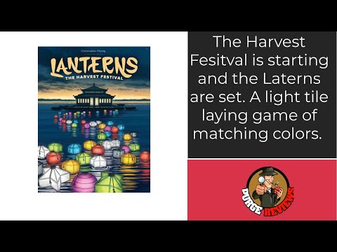 The Purge: # 2698 Lanterns: The Harvest Festival: The tile laying game of lanterns floating in the water